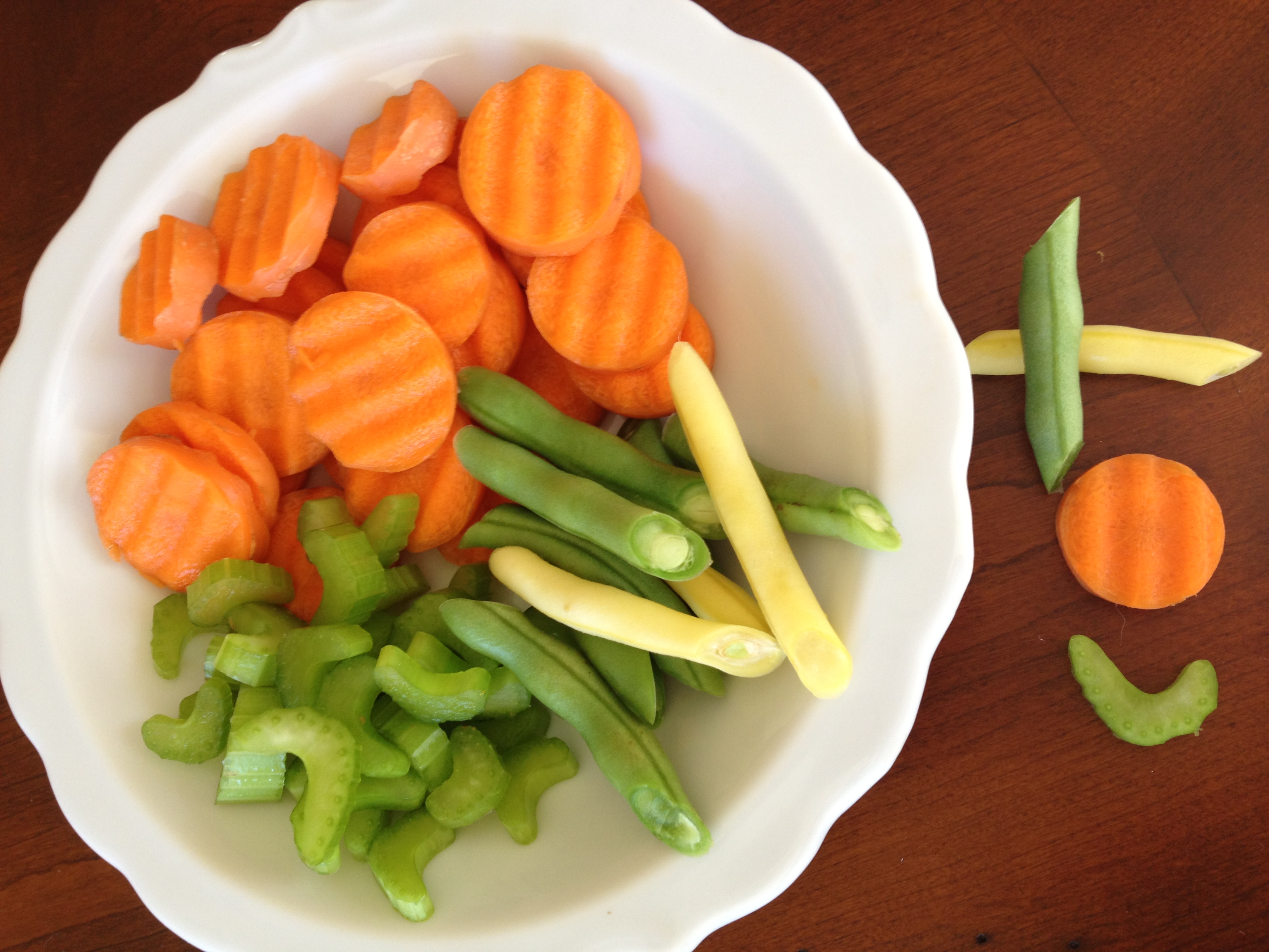 wooden childrens food