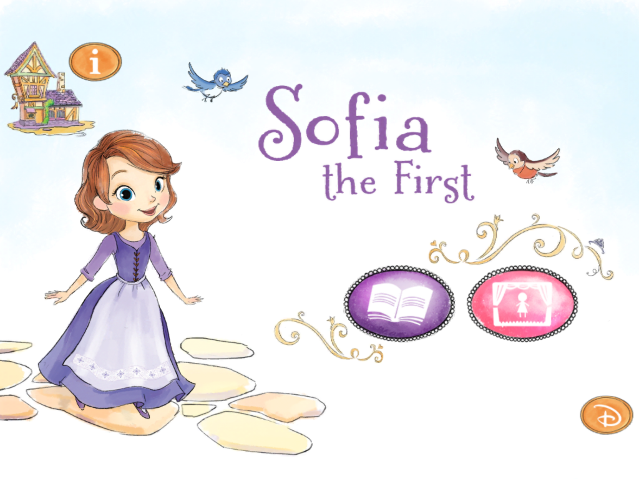 Sofia The First Story Theater App Dandelion Women