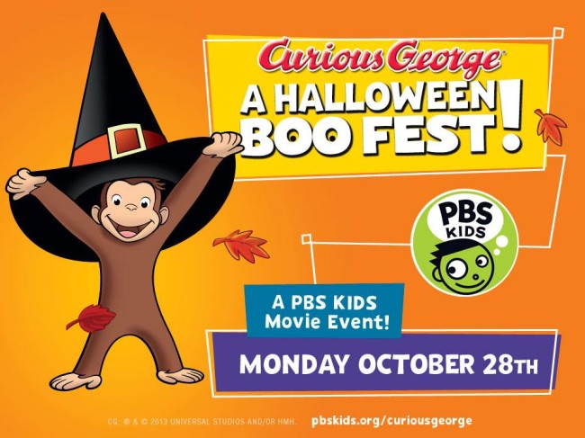 Curious George: A Halloween Boo Fest Airs October 28th - Dandelion Women